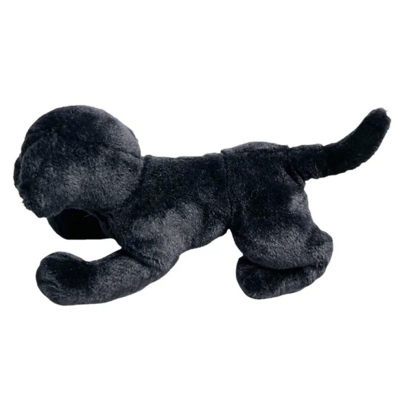 Douglas Cuddle Toy Black Dog Stuffed Animal Toy Plush - Picture 4 of 6